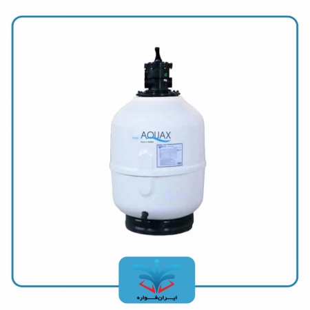 فیلتر شنی فایبر گلاس (شیر از بالا) aquax مدل aqt450